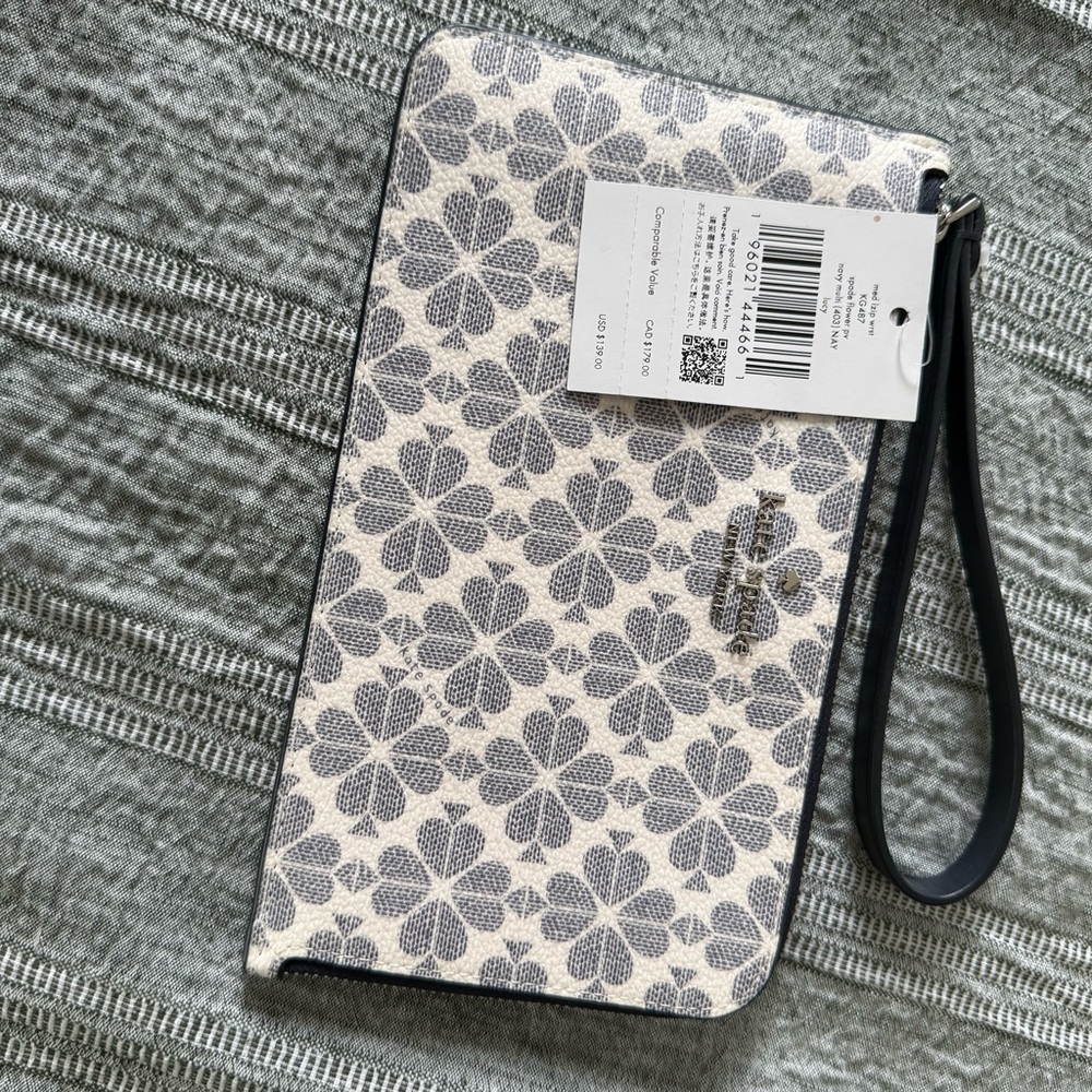 Coach Floral Wristlet Wallet
